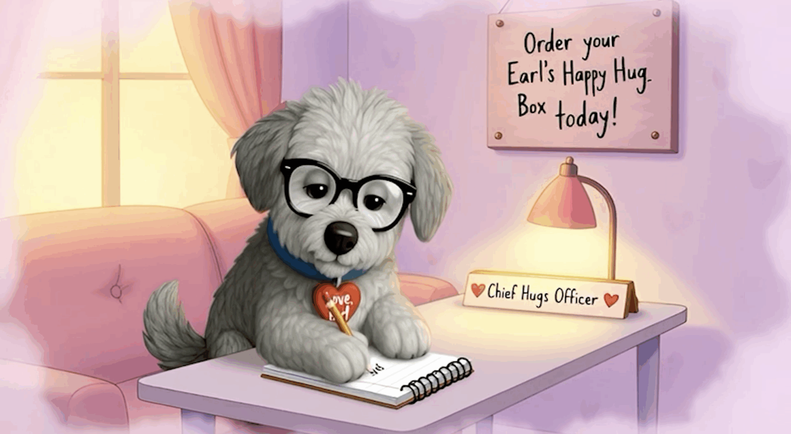 Earl taking pre-oders for the Earl happy hug box